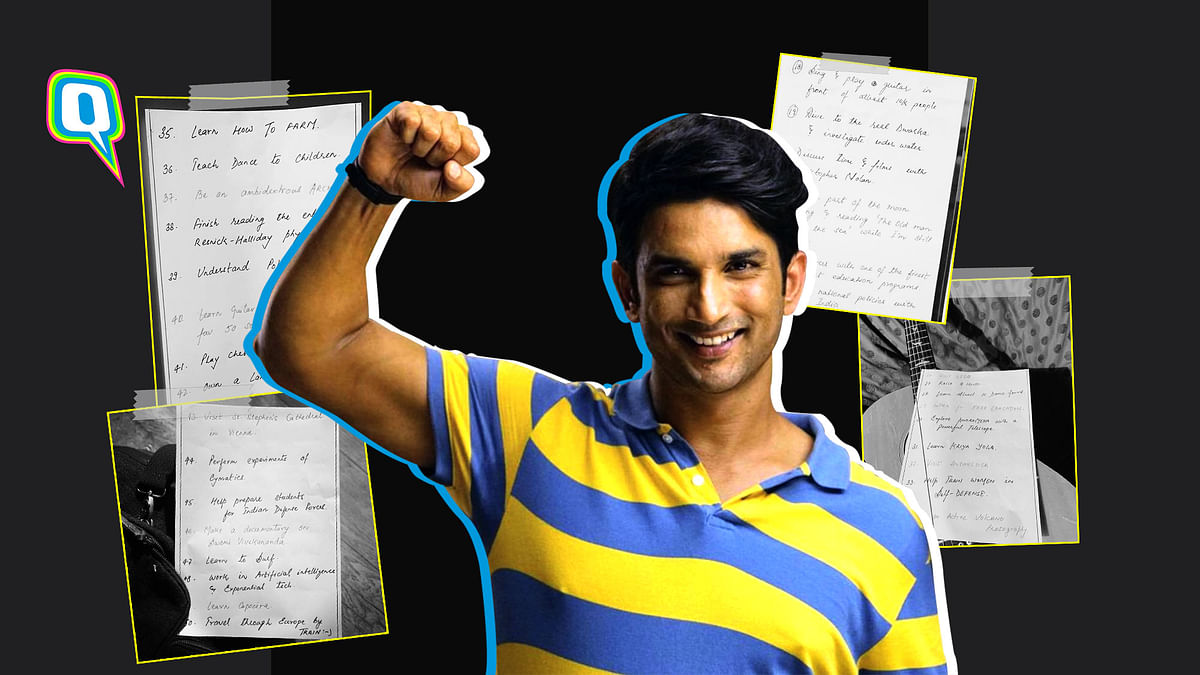 Sushant’s Big Bucket List of 50 Dreams Will Continue to Inspire Us
