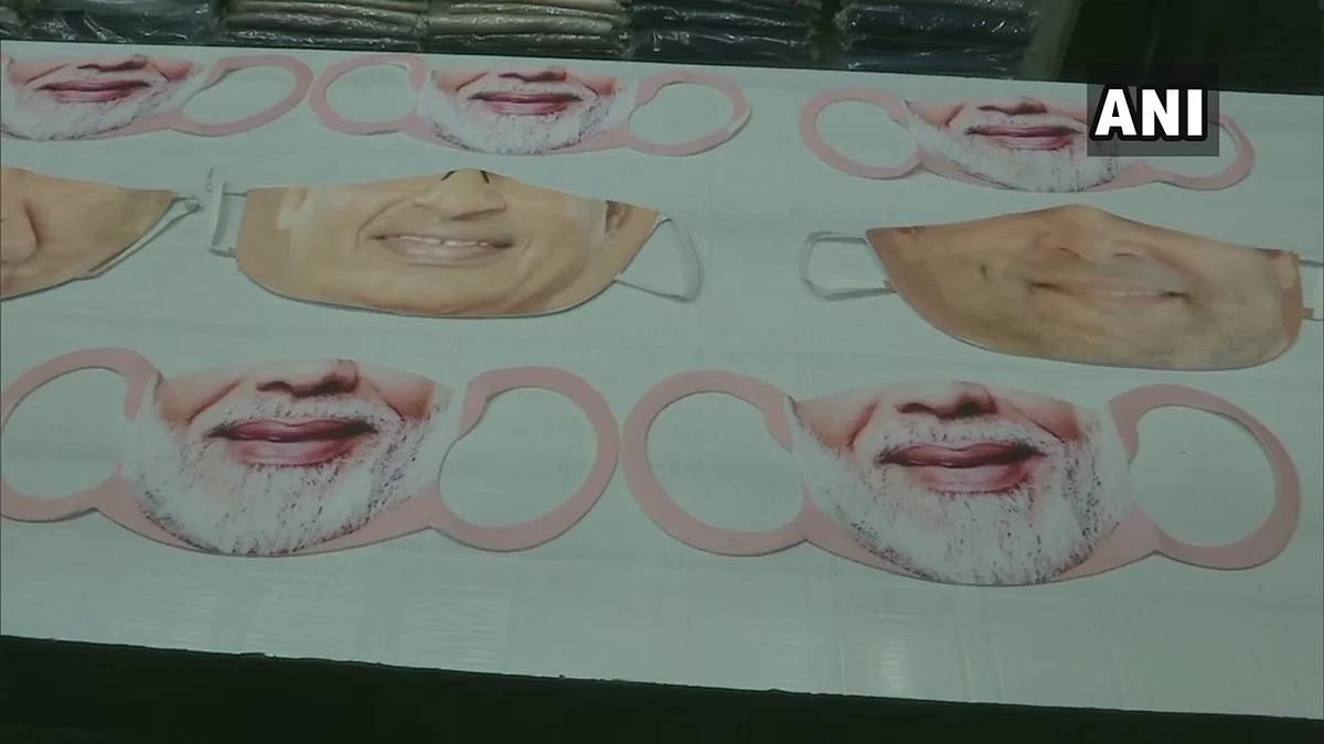 Bhopal Man Sells ‘Modi’ & ‘Rahul Gandhi’ Masks, Twitter Reacts