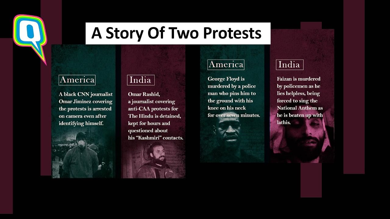 Protests in India vs protests in America