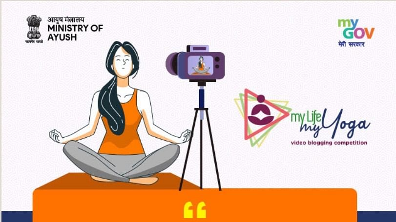 The ‘My Life My Yoga’ contest is organised by the Ministry of AYUSH to celebrate International Yoga Day 2020.&nbsp;