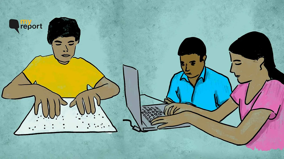 ‘How Will We Write Online Exams?’: DU’s Visually Impaired Students