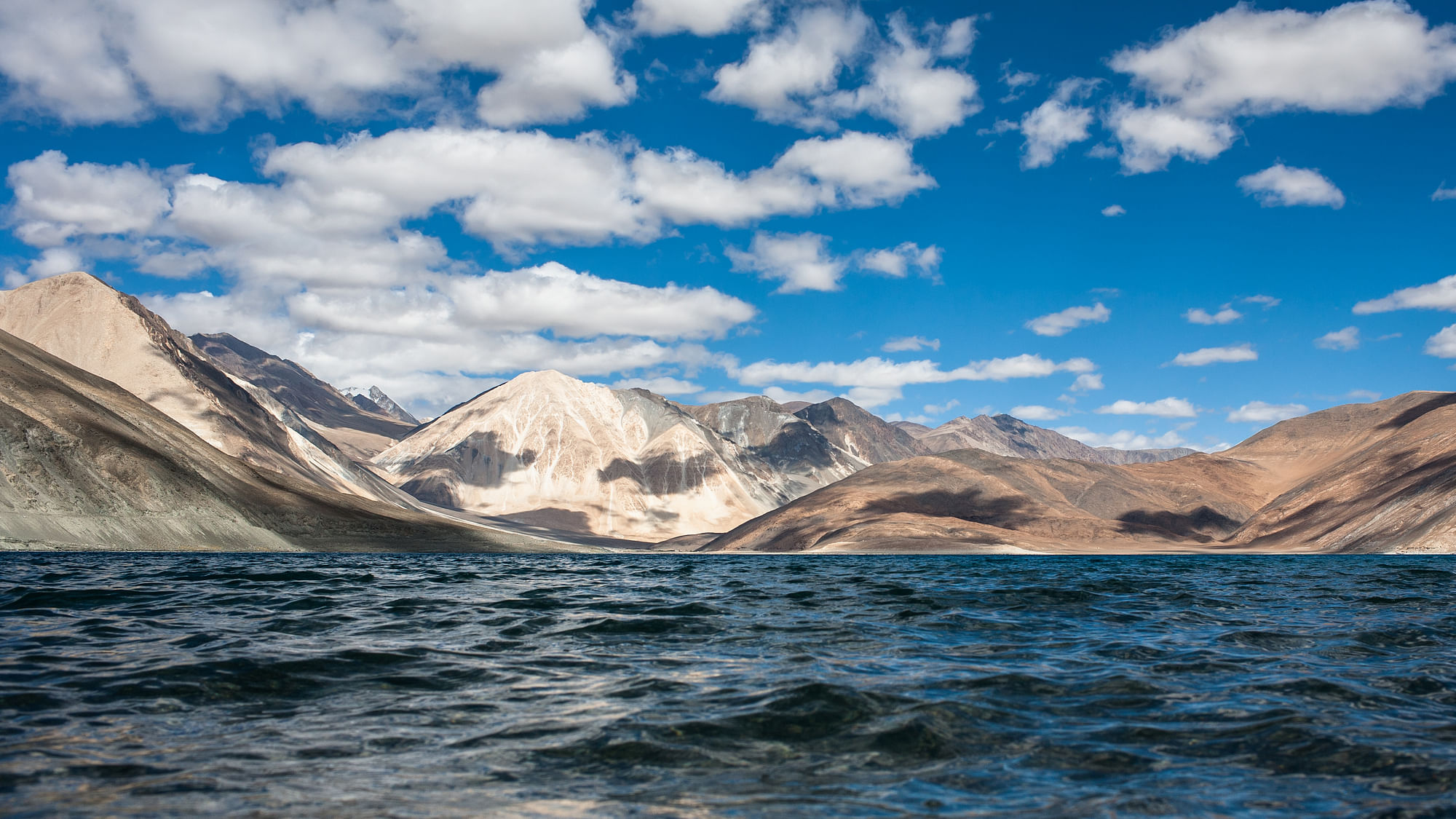 The inscriptions fall between finger 4 &amp; 5 of the disputed area near Ladakh’s Pangong Tso.