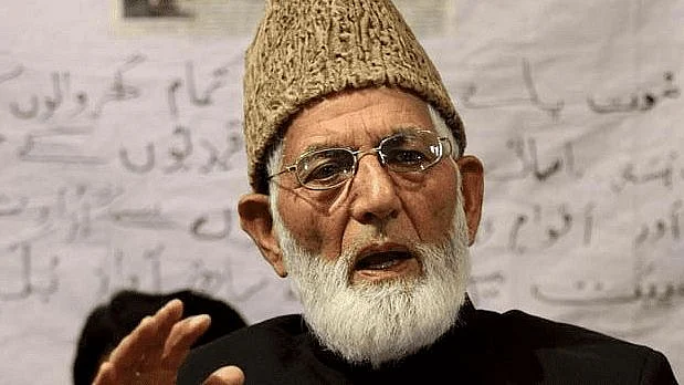Archival image of Kashmiri Separatist leader Syed Ali Shah Geelani. Image used for representation.