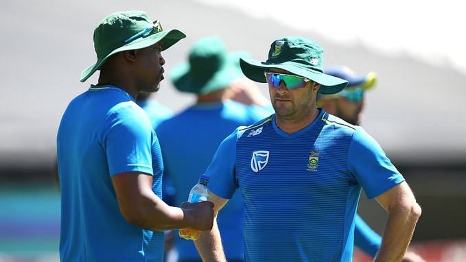 A 44-member South African men’s high performance training squad officially returned to training on Monday.