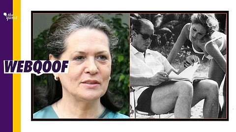 Sonia Gandhi Viral Photo Fact Check No That S Not Congress