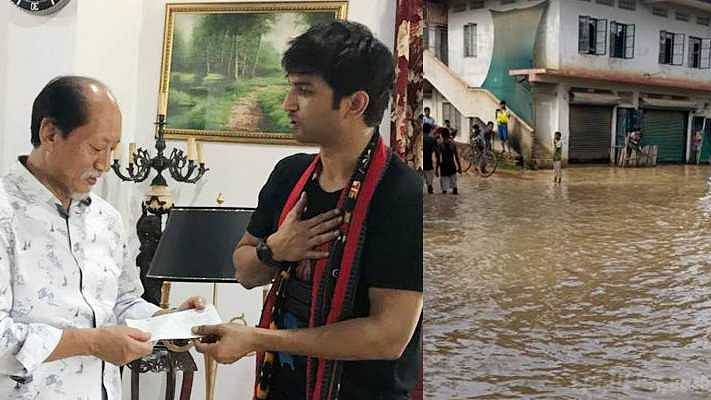 Facebook user Charudutt Acharya shares a story of how Sushant Singh Rajput donated money for the flood-hit state of Nagaland.