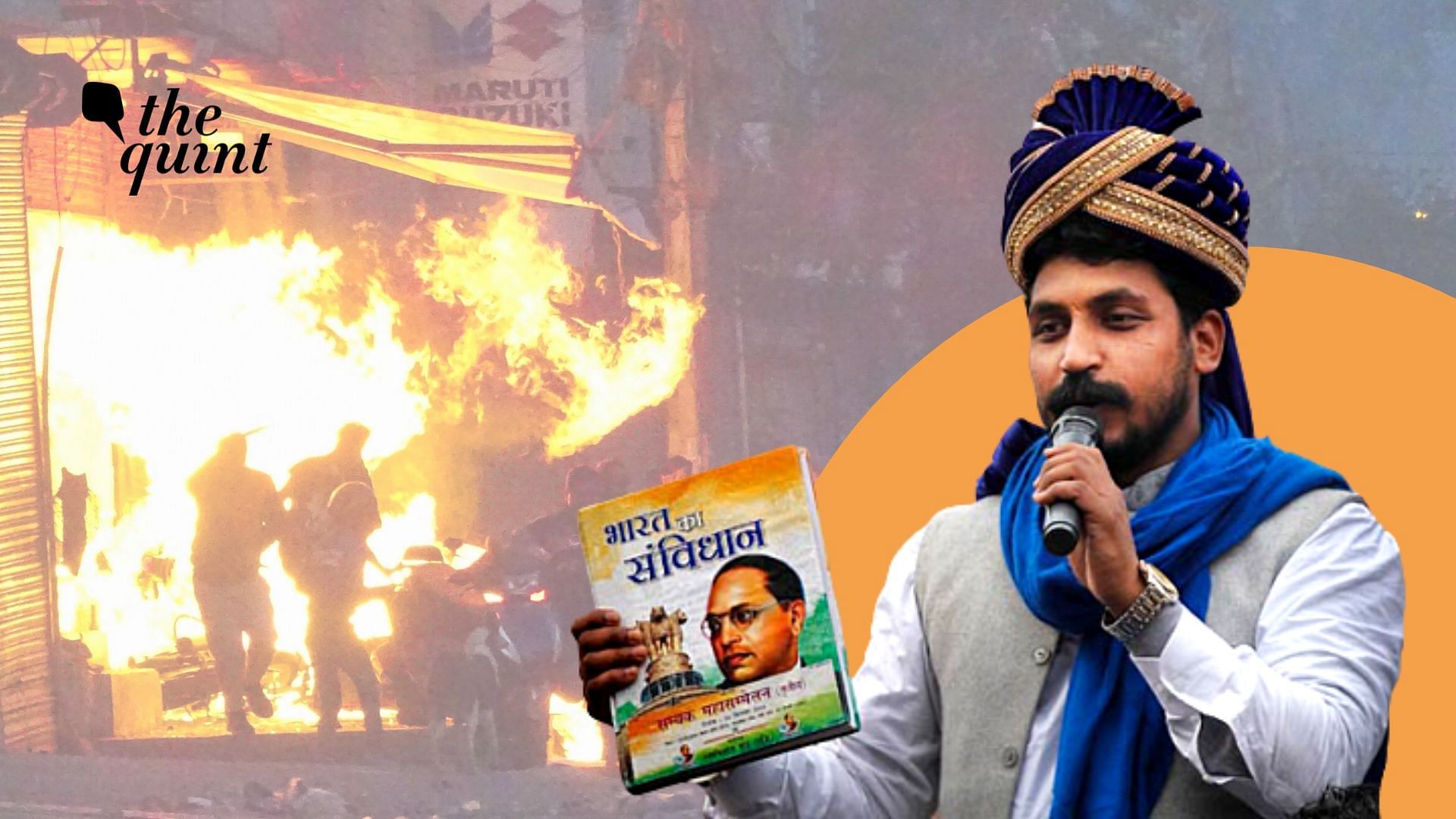Bhim Army chief Chandrashekhar Azad’s name has been mentioned in one of the Delhi riots charge sheets