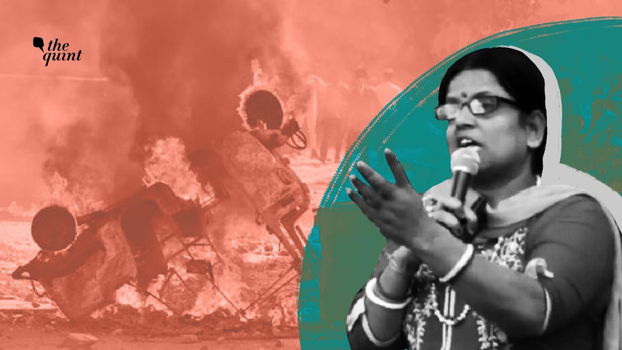A video of self-styled Hindutva leader Ragini Tiwari saying ‘Kaat Do’ went viral during Delhi riots