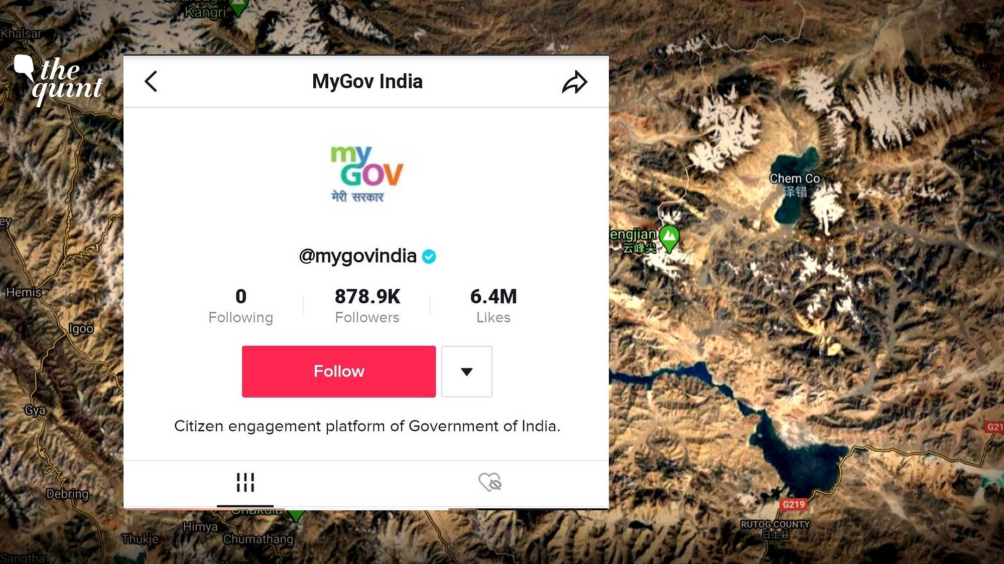 On 6 June, the government launched its official TikTok account.