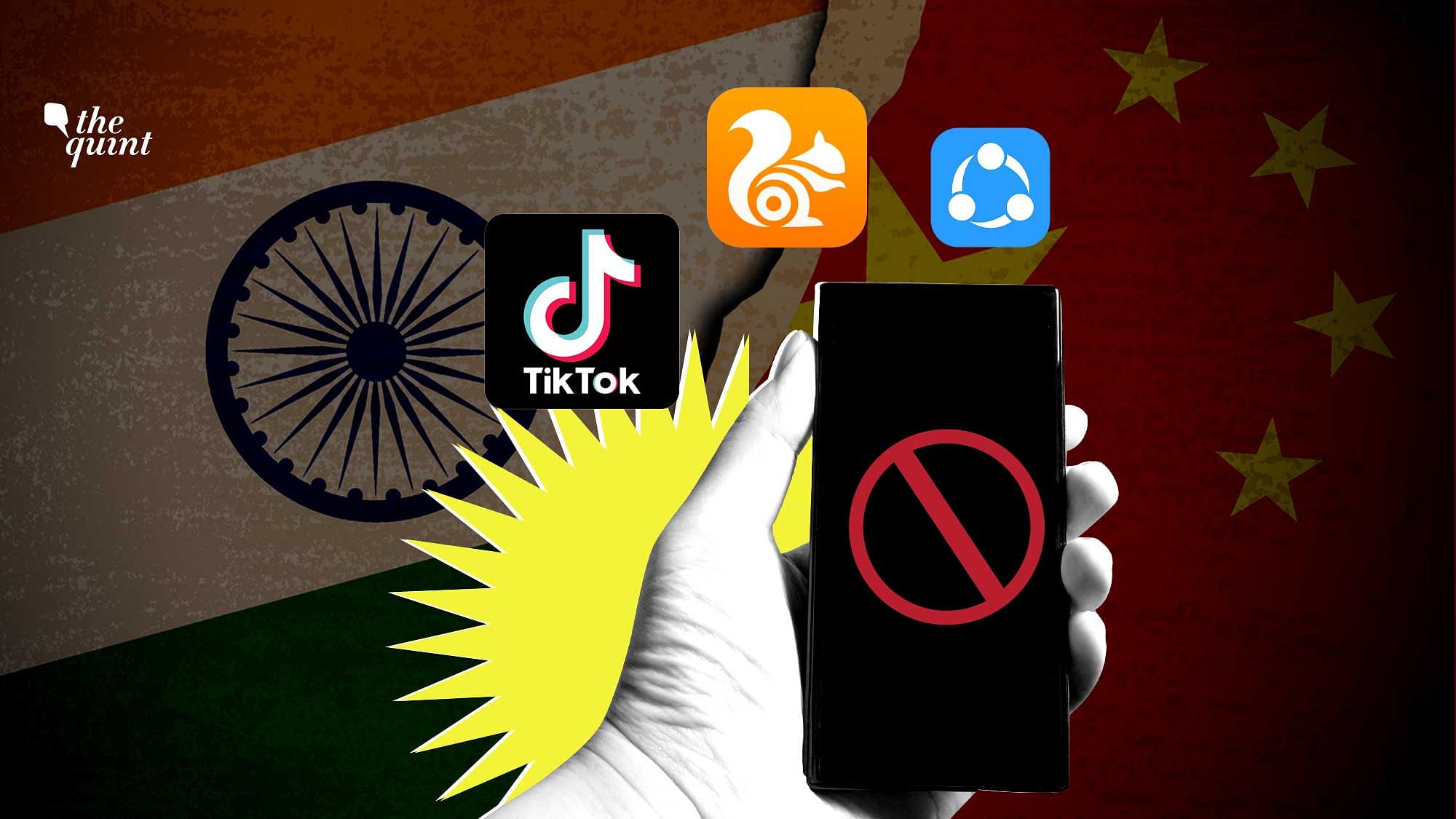 The government had on 29 June, announced a ban on 59 apps, all of them Chinese-owned, including the hugely popular TikTok.&nbsp;