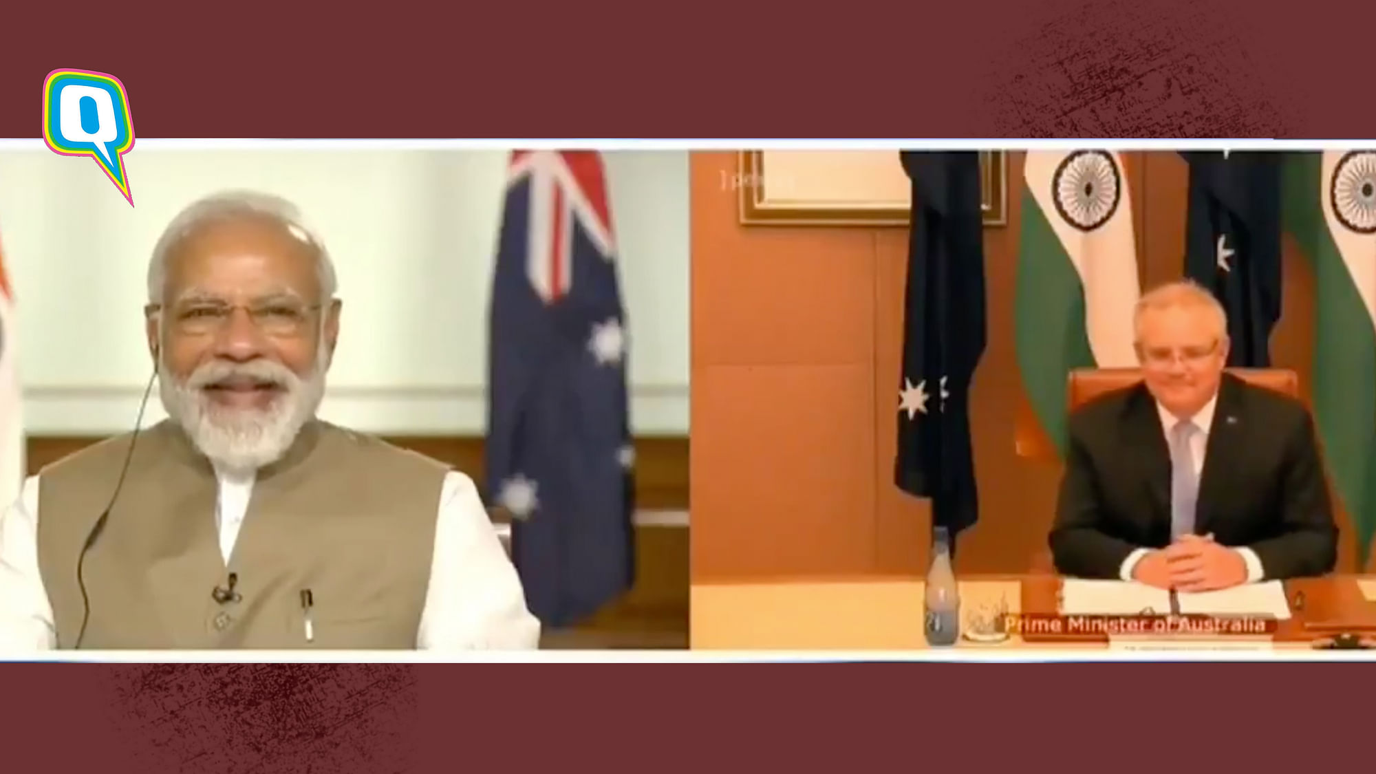 PM Modi and Australian PM Scott Morrison discuss samosas, khichdi and the ‘modi hug’&nbsp;