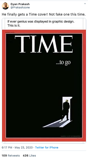 Time Cover On Trump Fact Check Time To Go Magazine Cover Showing Trump Is Not Authentic