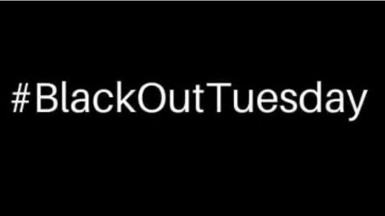 US record labels observe Black Out Tuesday on 2 June