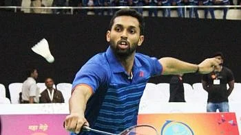 Shuttler HS Prannoy. 