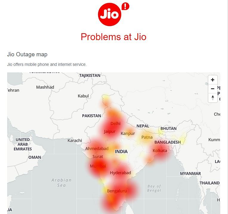 Jio Fiber has suffered outage in many parts of the country due to technical issues.  