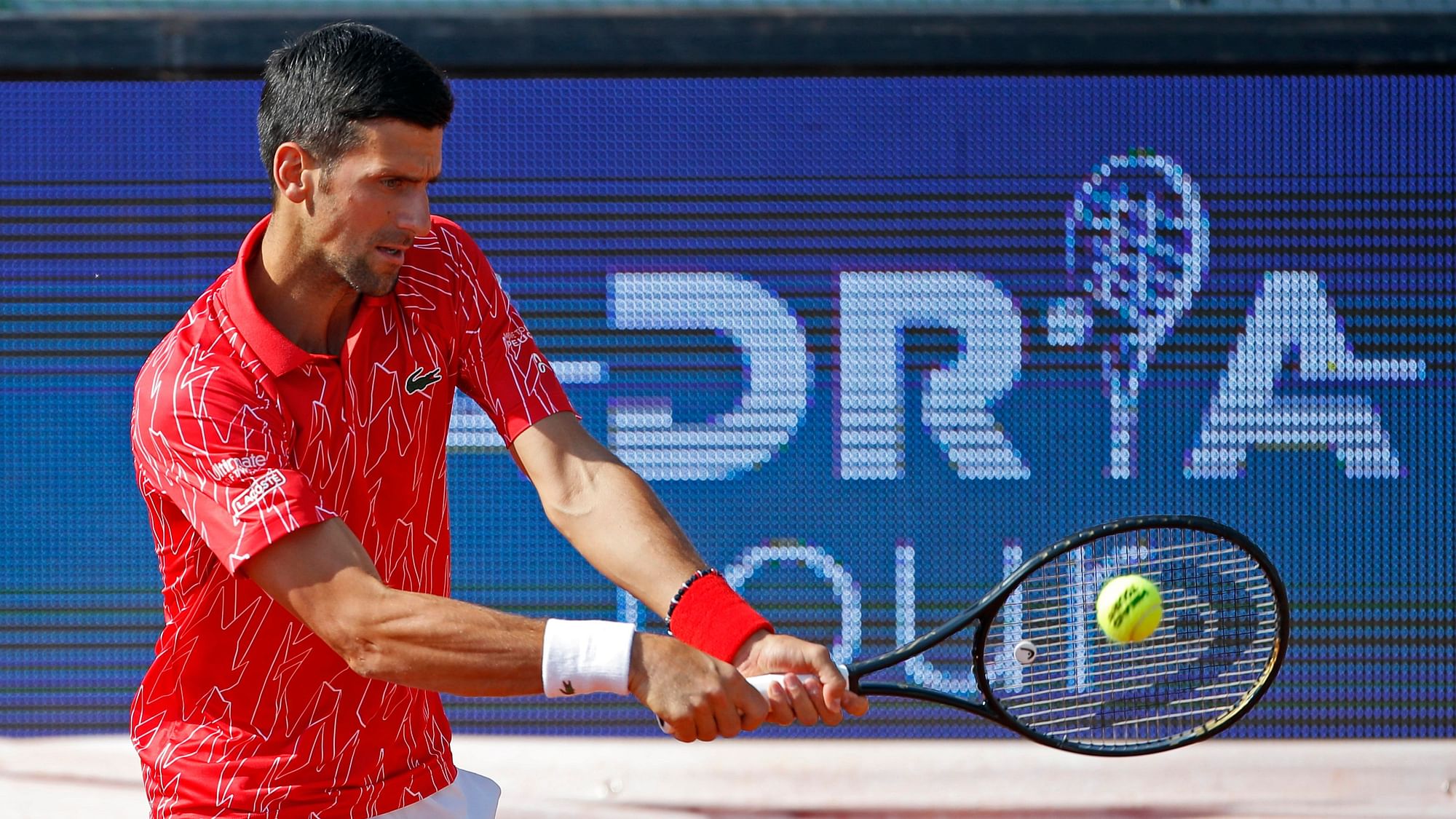 Novak Djokovic has tested positive for Coronavirus.