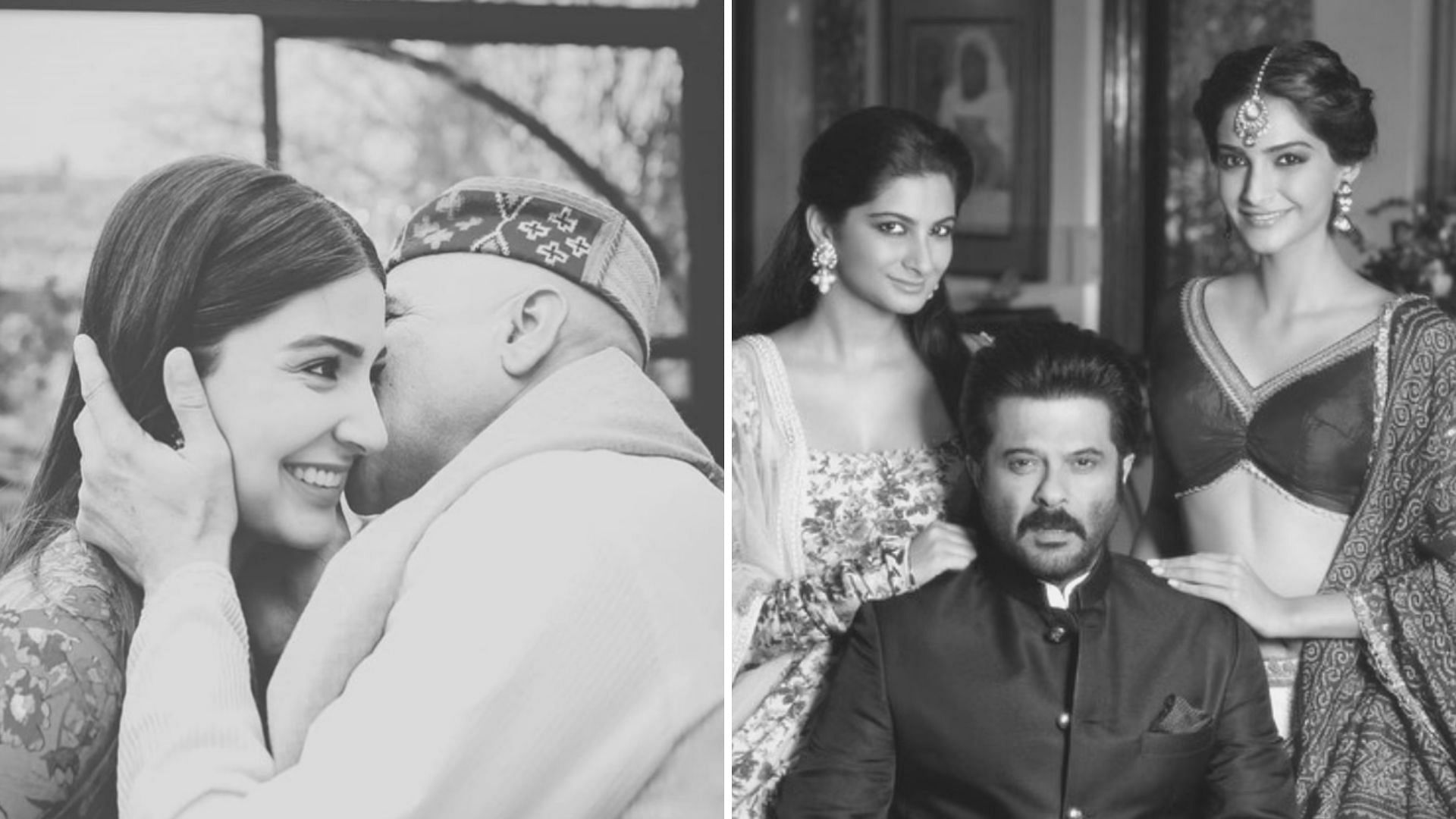 Happy Father’s Day 2020: Anushka Sharma, Sonam Kapoor Ahuja, Amitabh Bachchan, Madhuri Dixit and Vidya Balan share memories from the past with their fathers.