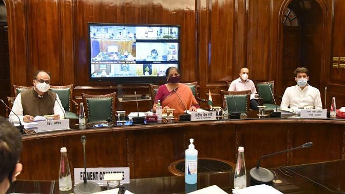 Finance Minister Nirmala Sitharaman was announcing the decisions taken after the 40th GST Council meeting.