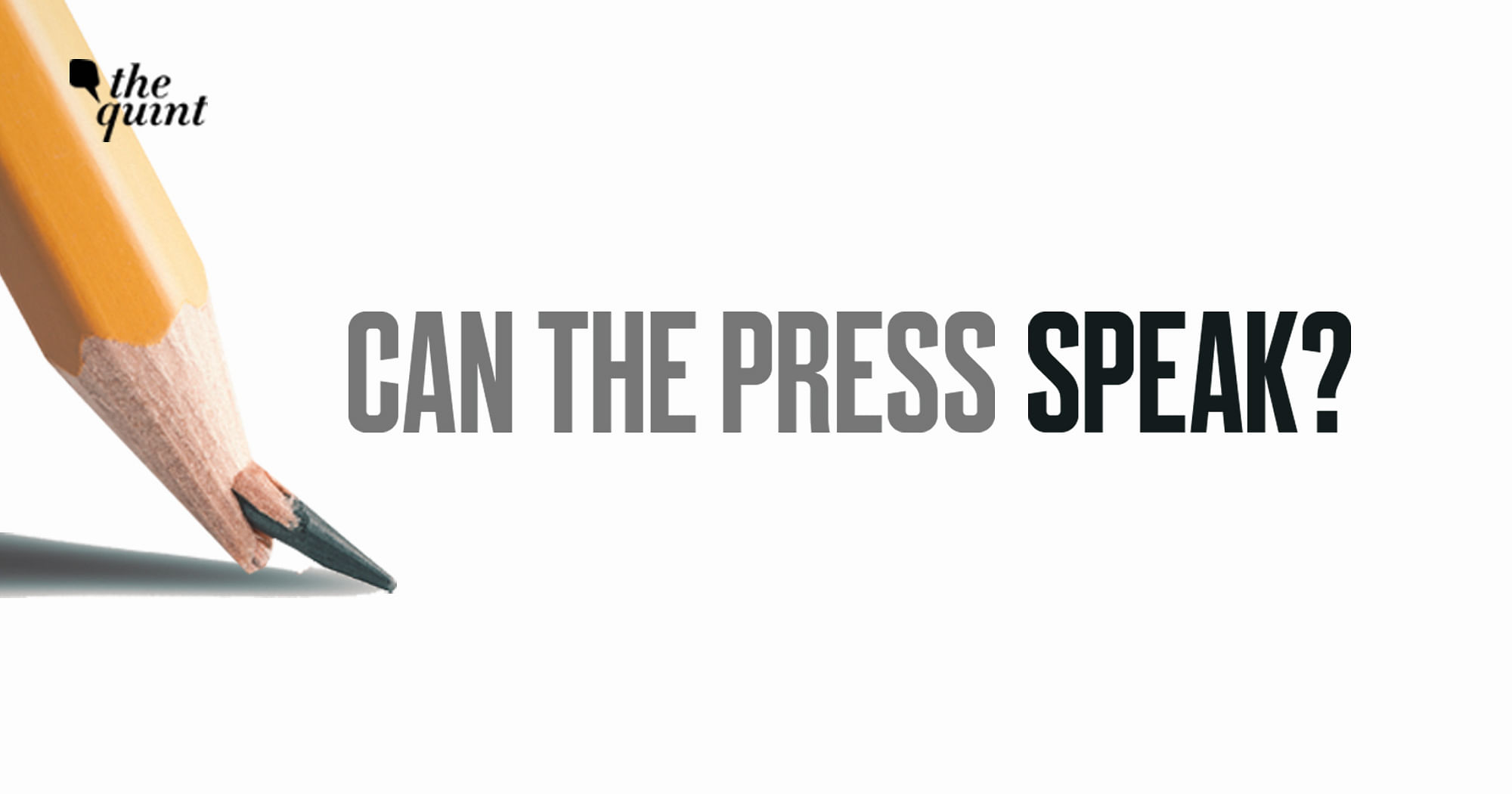 LIVE: Can the Press Speak? Discussion on Press Freedom in India