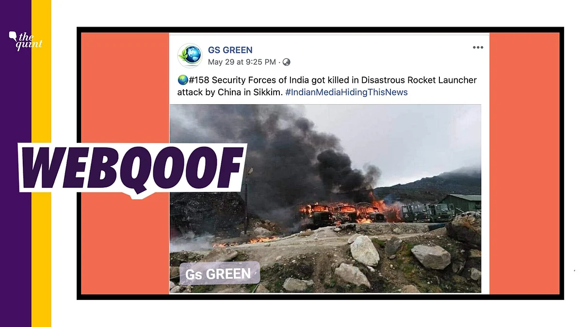 The image was also circulated in 2017 with the same claim and the Indian government had refuted the claims back then.