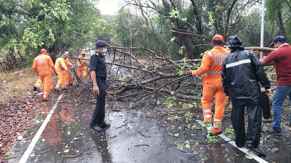 Cyclone Nisarga hit the land at around 12:40 pm on Wednesday. 