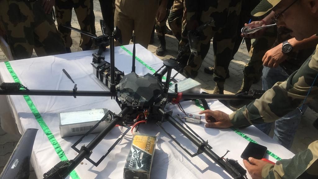 BSF shot down a Pakistani drone carrying weapons in J&amp;K’s Kathua.