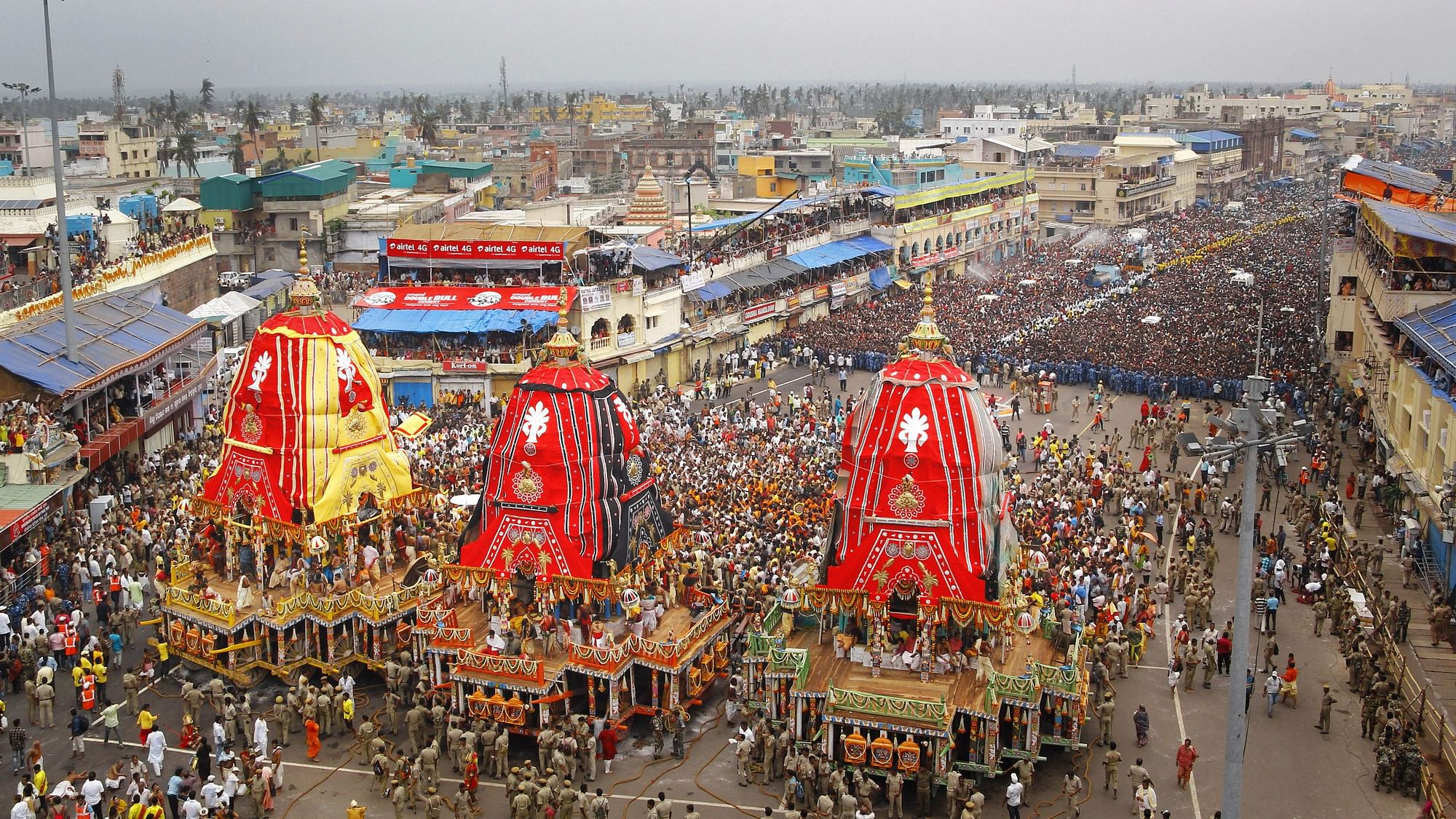 File photo of the Rath Yatra.