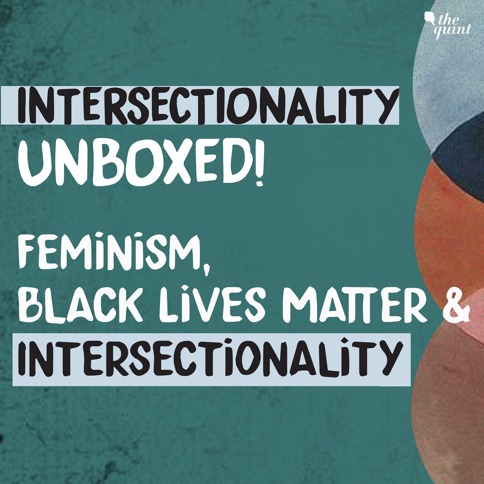 Feminist Christmas Card, the Future is Intersectional, Black Lives