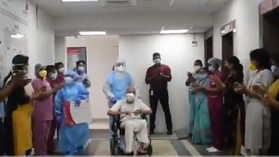 A 97-year-old man has recovered from the coronavirus following treatment at a private hospital in Chennai on Monday, 8 June.