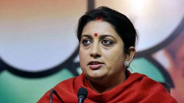 Union Minister Smriti Irani.