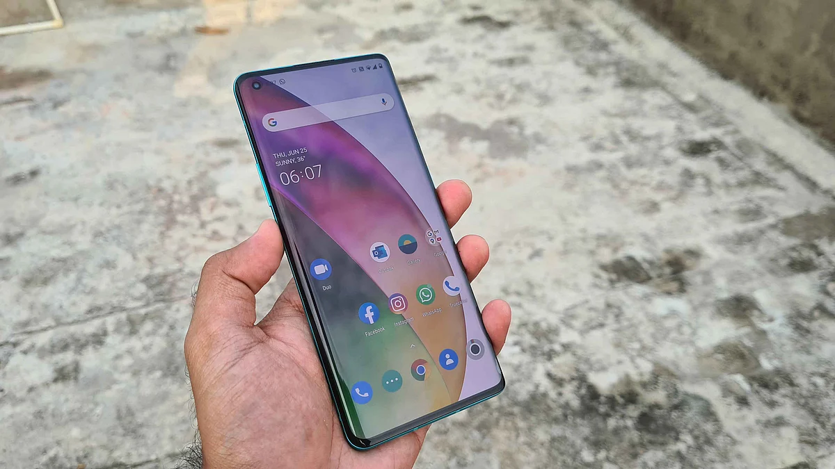 The OnePlus 8 Pro comes with a 6.78-inch QHD+ display.