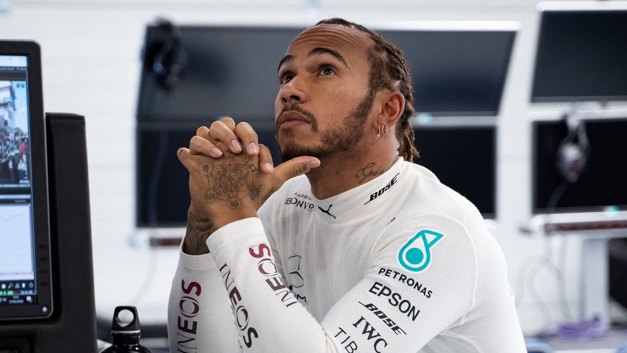 Lewis Hamilton criticised fellow F1 racers for their silence on the death of George Floyd.