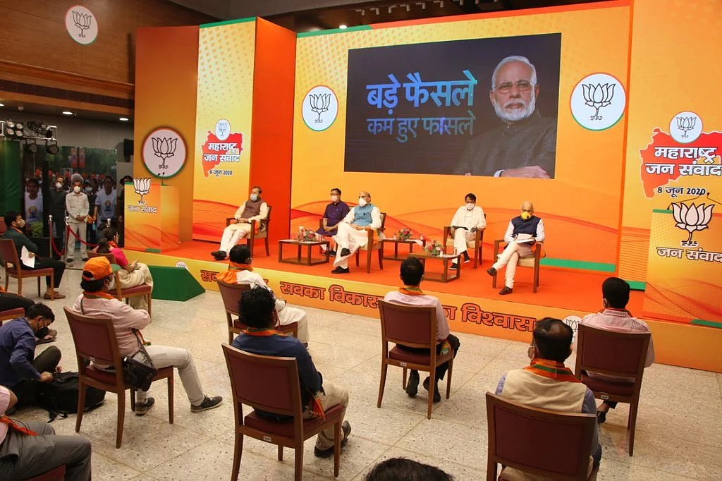 Rajnath Singh Talks Maha’s Handling of COVID, Indo-China Tensions
