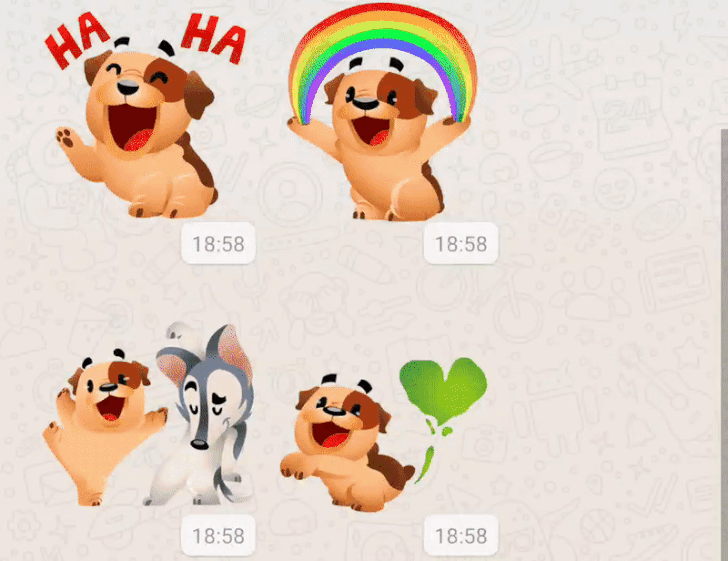 WhatsApp had introduced stickers for the app in 2019.