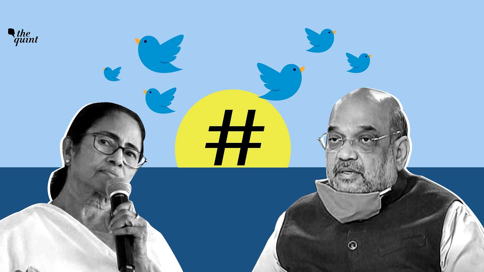 In the battle of hashtags, started by Amit Shah’s virtual rally in Bengal, the TMC seems to have come out on top.