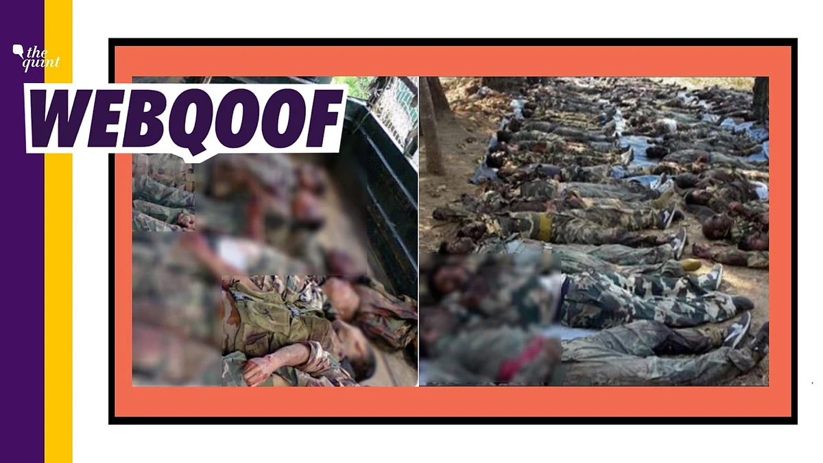 Two different images are being circulated with the false claim that they are from the violent face-off between the troops of India and China in Galwan Valley.
