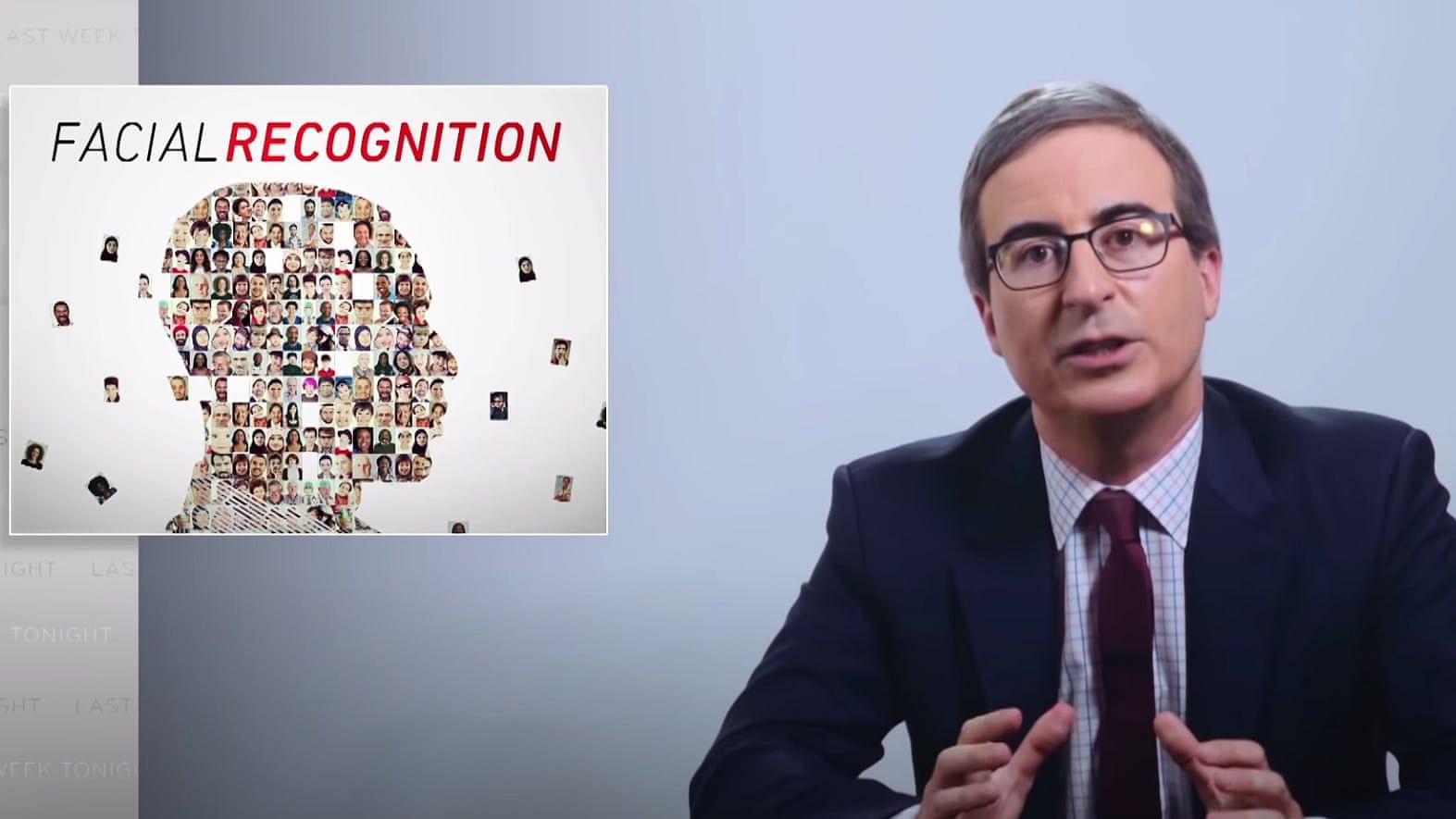 Last Week Tonight’s latest episode talks about facial recognition technology.