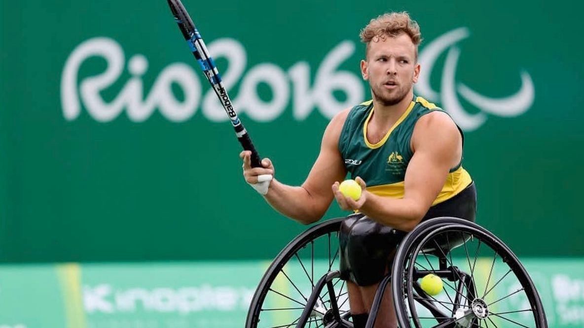 Dylan Alcott has spoken out in protest after the US Open cancelled the wheelchair events from this year’s schedule.
