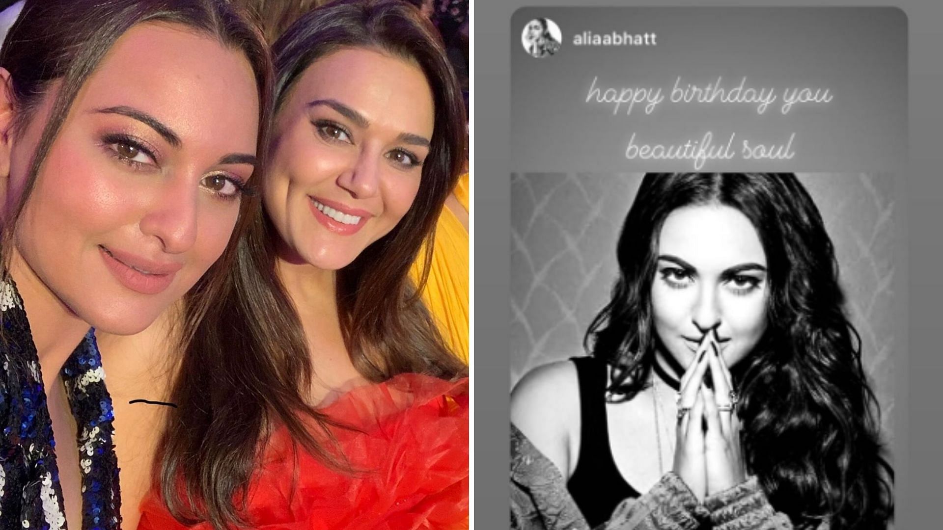 Birthday wishes poured in for Sonakshi Sinha.