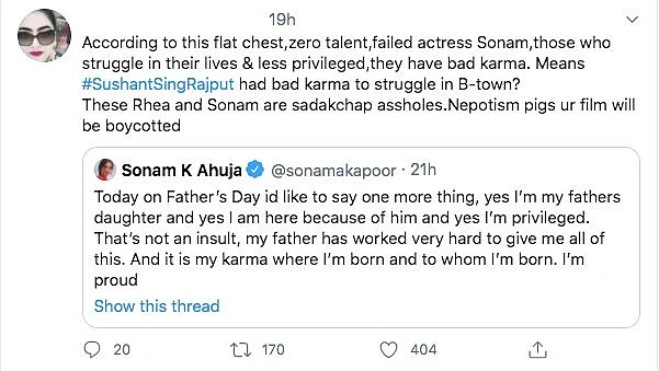 Sonam Kapoor’s ‘Karma’ Comment Deserves Criticism, Not Hate