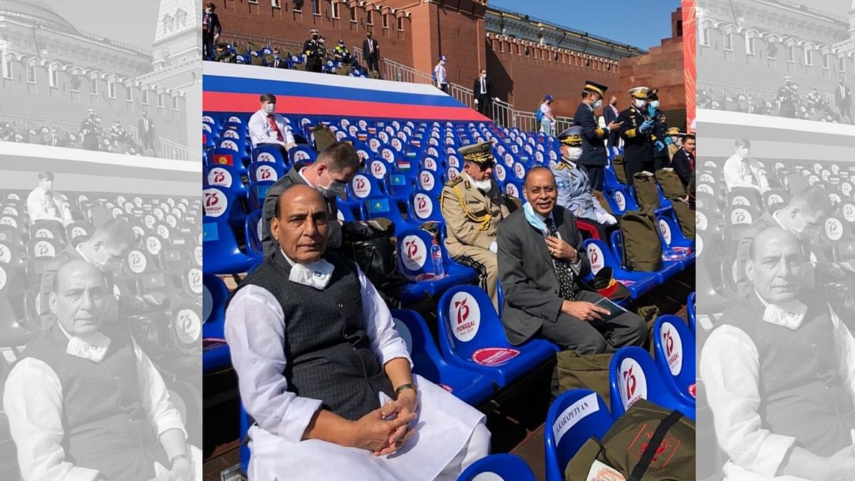 Proud To See Indian Armed Forces In Moscow Parade: Rajnath Singh