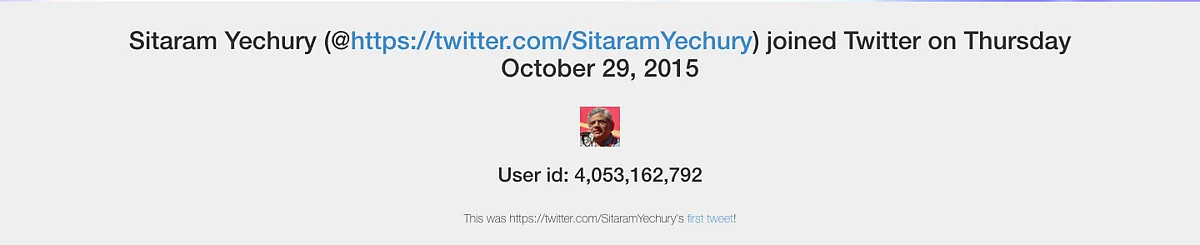 Sitaram Yechury Called Xi Jinping His ‘Boss’? No, Tweet is Morphed
