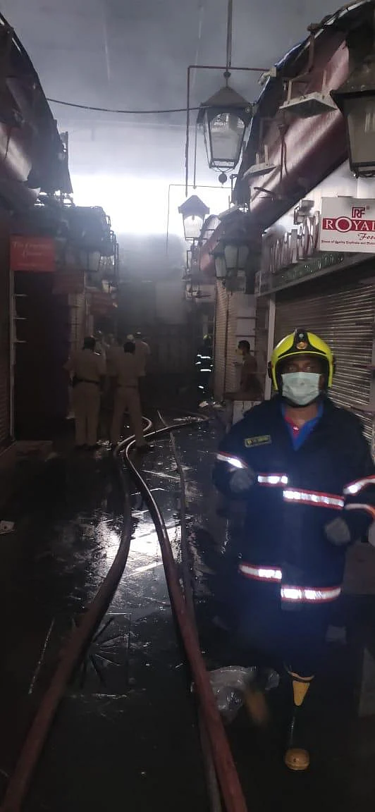 Fire Breaks Out at Mumbai’s Crawford Market, No Injuries Reported