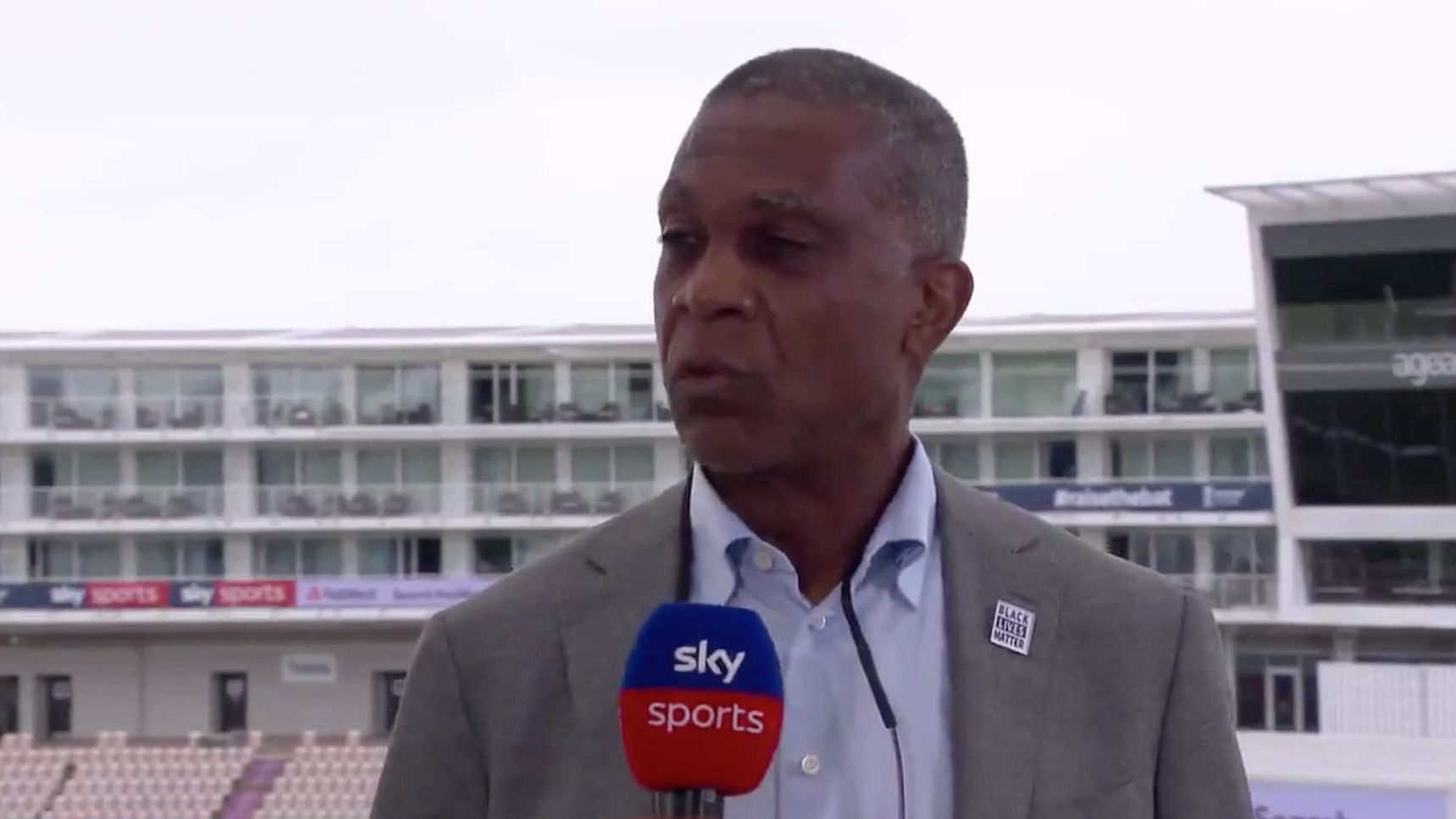West Indies great Michael Holding slammed England and Australia for not taking a knee