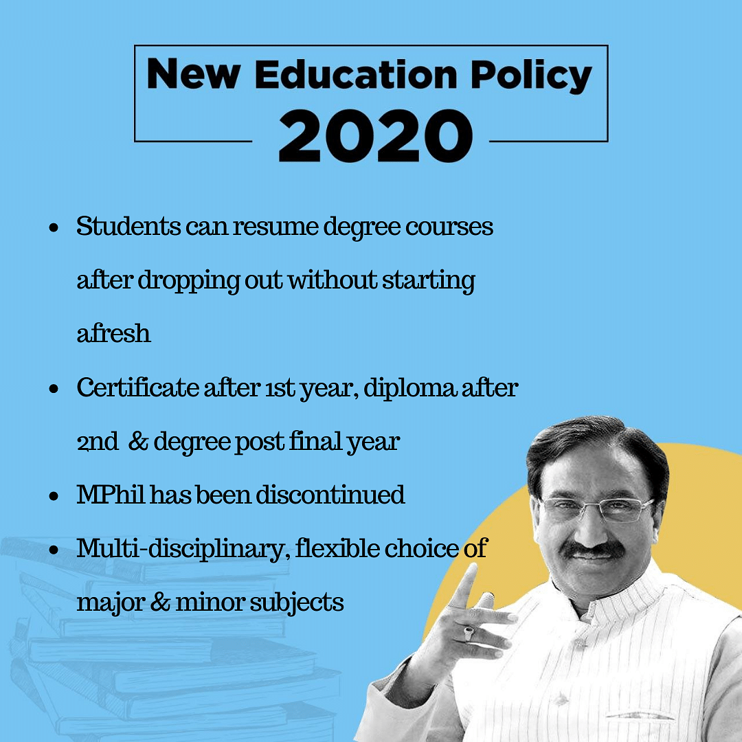 From multiple entry option in college to internships from class 6, here’s all you need to know about NEP 2020.