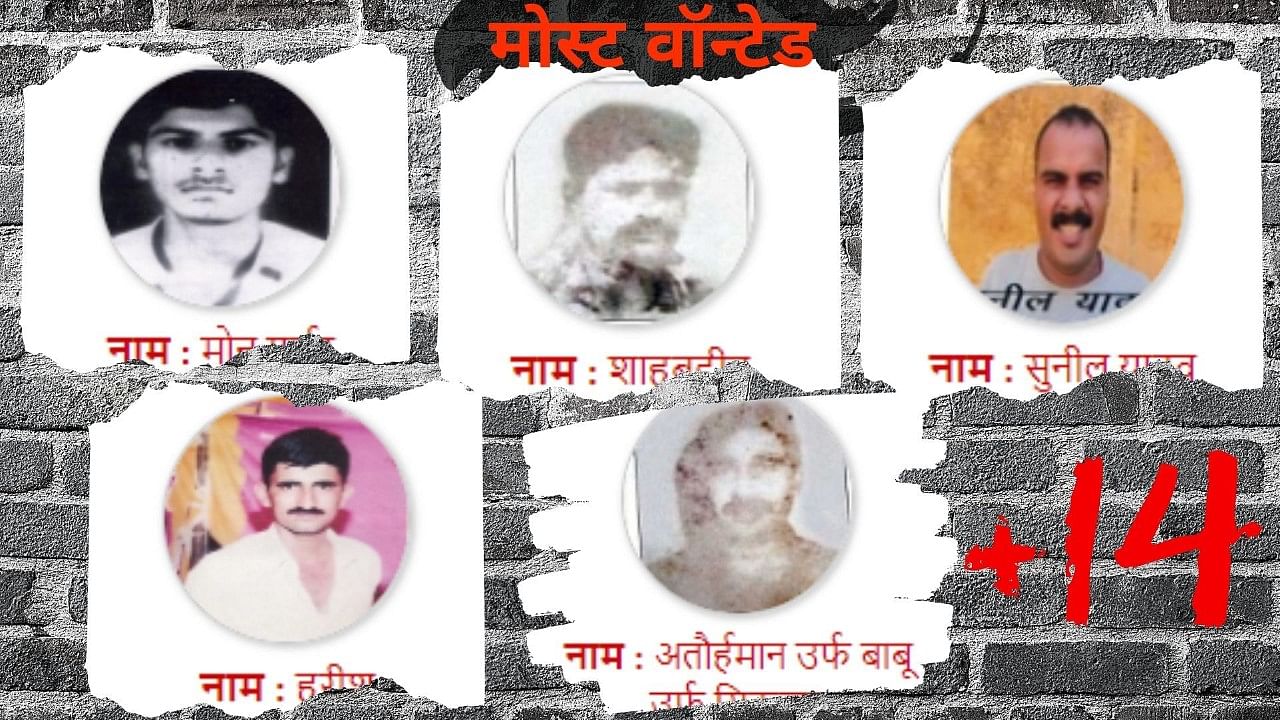 Criminals on UP Police’s most wanted list