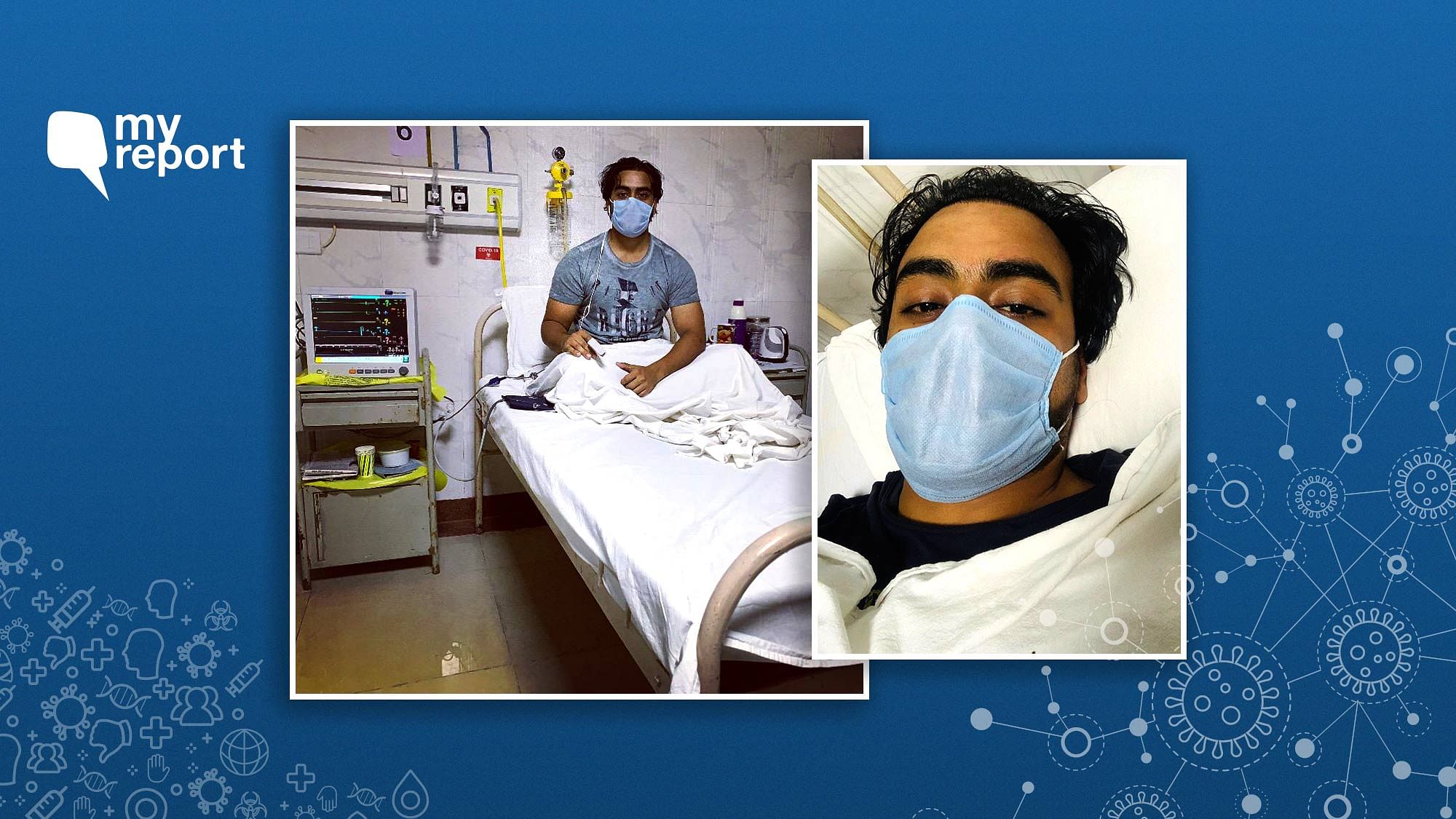 Amaan Akhtar from Lucknow also got pneumonia due to the novel coronavirus.