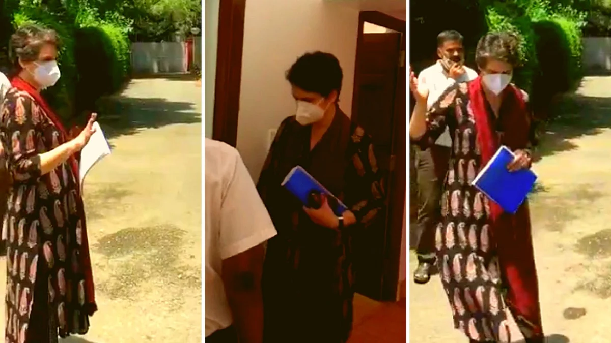 Congress Leader Priyanka Gandhi Vadra on Thursday, 30 July, handed over the possession of her central government allotted Lodhi Estate accommodation.