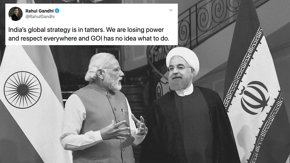 Citing a report by <a href="https://www.thehindu.com/news/national/iran-drops-india-from-chabahar-rail-project-cites-funding-delay/article32072428.ece/amp/?__twitter_impression=true">The Hindu</a> on how Iran was going ahead with the <a href="https://www.thequint.com/news/india/chabahar-port-opens-in-iran-to-boost-india-iran-afghanistan-trade-ties">Chabahar</a> project without India, the Congress party lashed out at the Bharatiya Janata Party (BJP) government with allegations of India’s global strategy being “in tatters”.