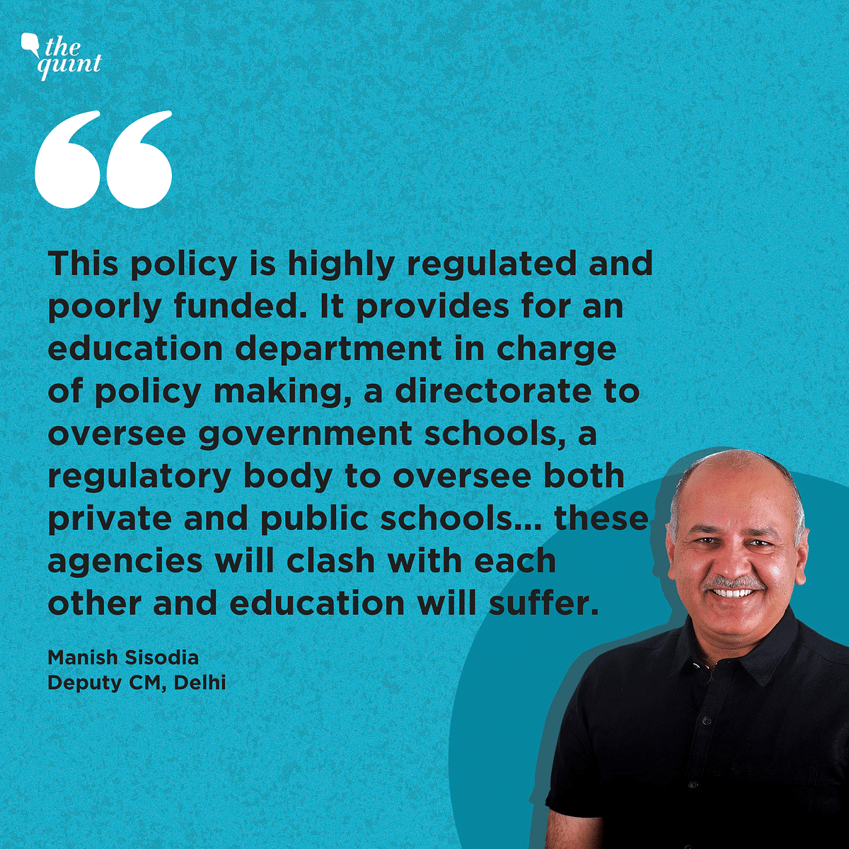 Sisodia said that while the NEP 2020 addresses India’s education gaps, it is silent on how they would be reformed.